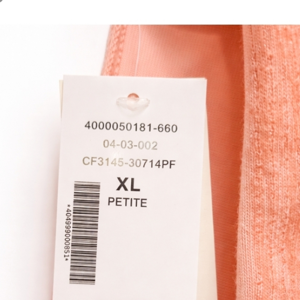 Cleo | Blush Pink Sequin Trim Cardigan NWT - Picture 8 of 10